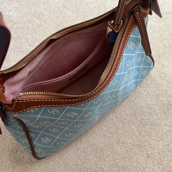 Dooney & Bourke Blue Handbag - Picture 3 of 4